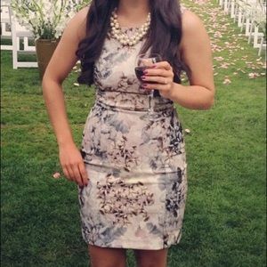 H&M Bodycon Floral Cocktail Dress